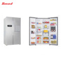Refrigerador de lado a lado de 482L, lujoso y silencioso, libre de escarcha, con luz LED y mini bar